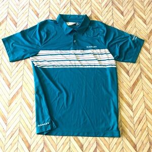 Oakley Men’s Performance Golf Short Sleeve Polo Multicolor Size L.